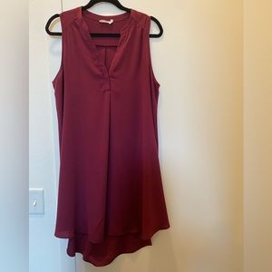 Maroon Tank Dress by Lush (XL)